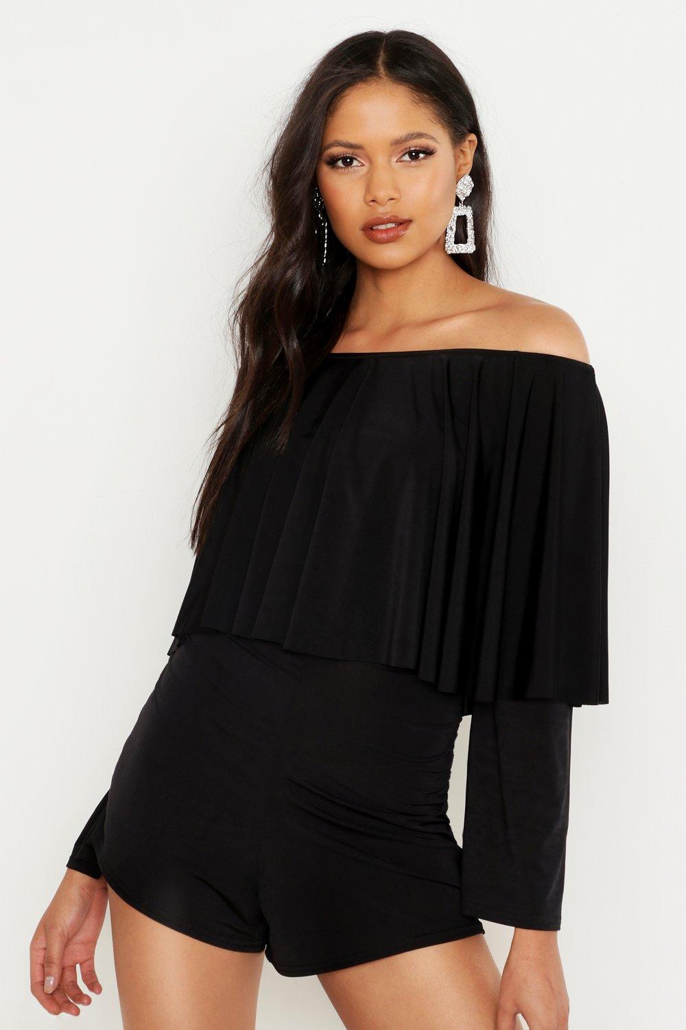 boohoo tall playsuit