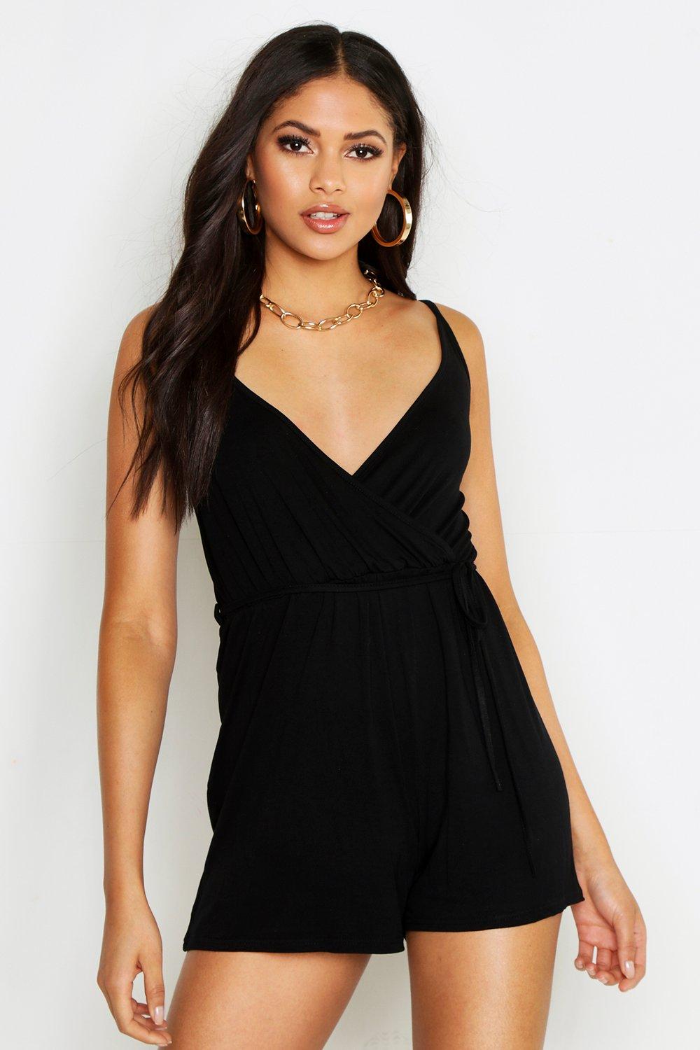 jersey playsuit womens