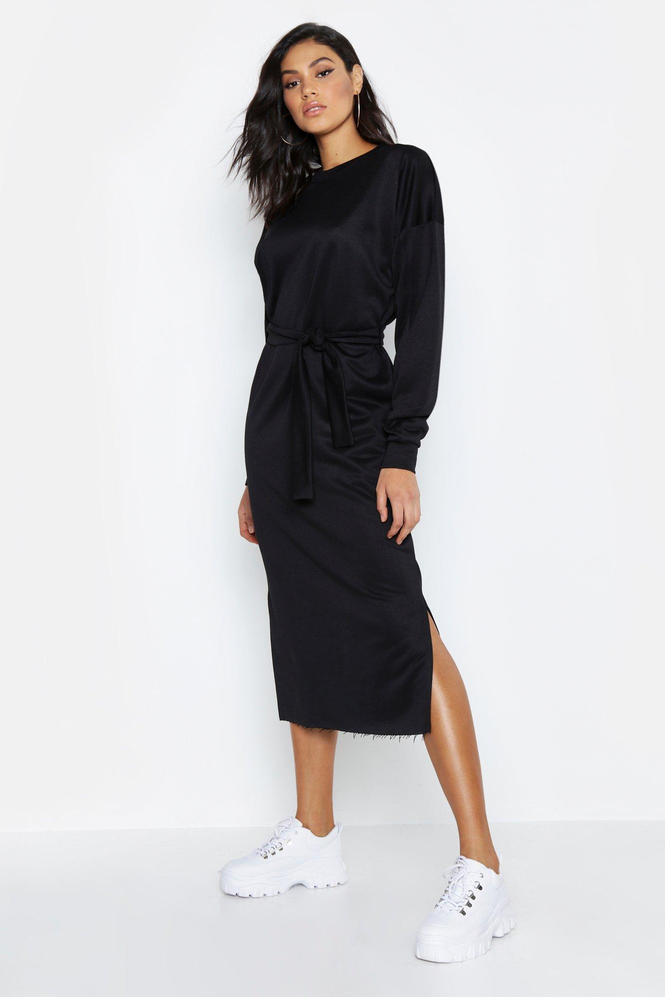 midi sweat dress