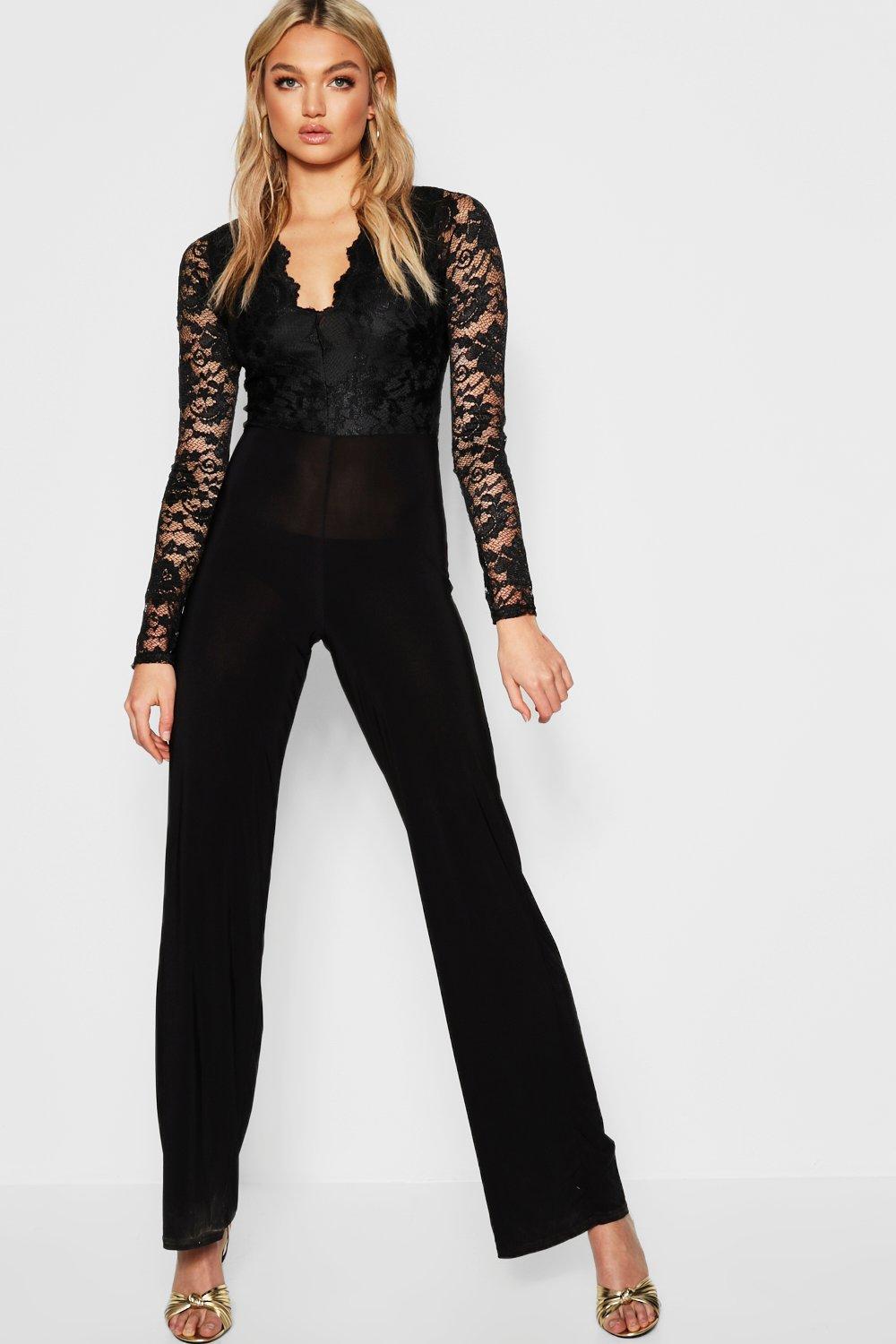 tall lace jumpsuit