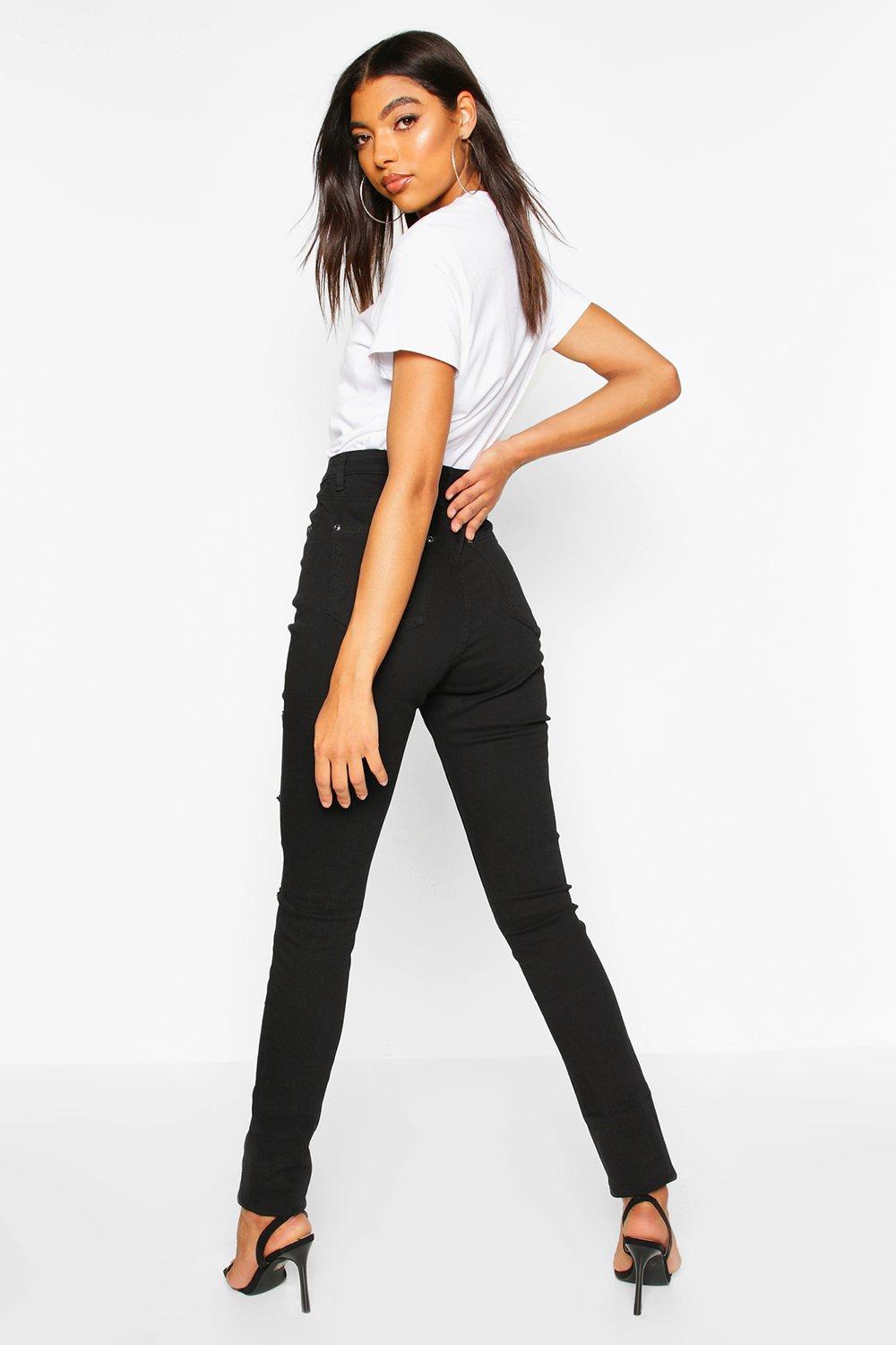 

Tall — Slash Jegging Rip, Dark blue