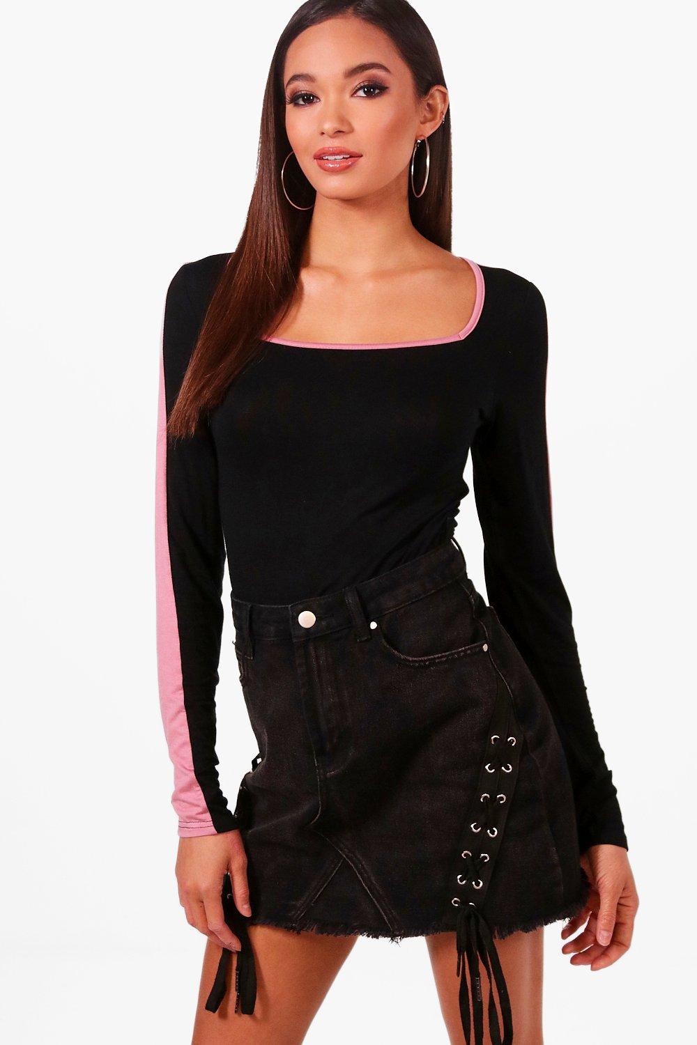 boohoo tall bodysuit