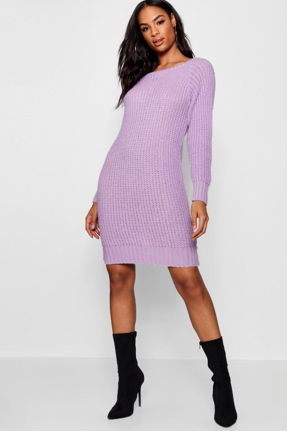 

Платье-джемпер их мягкого трикотажа из коллекции <Tall, Lilac