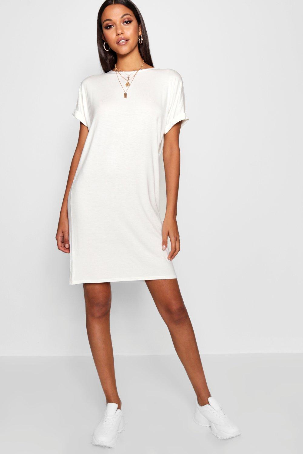 white t shirt dress