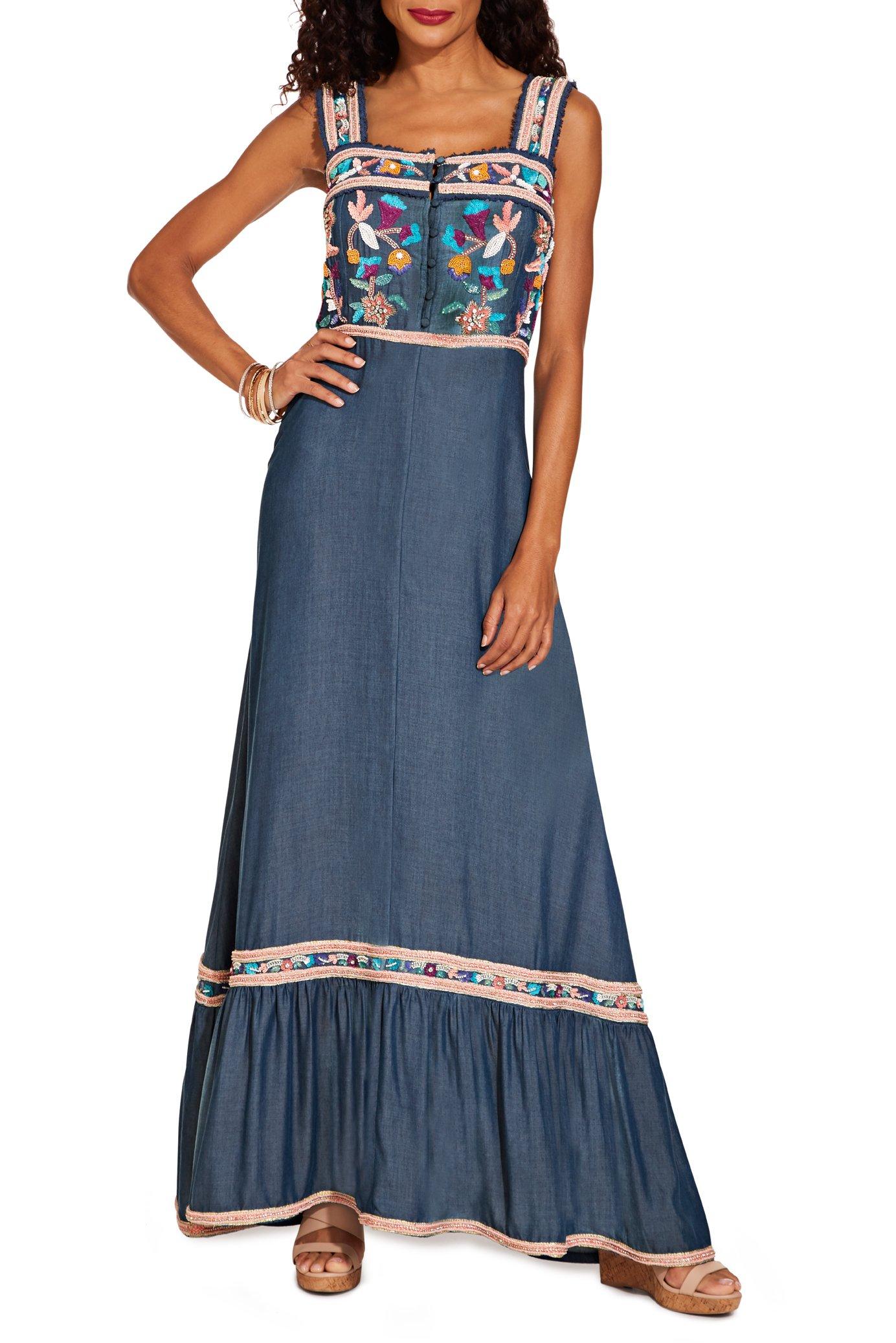 boston proper embroidered jeans