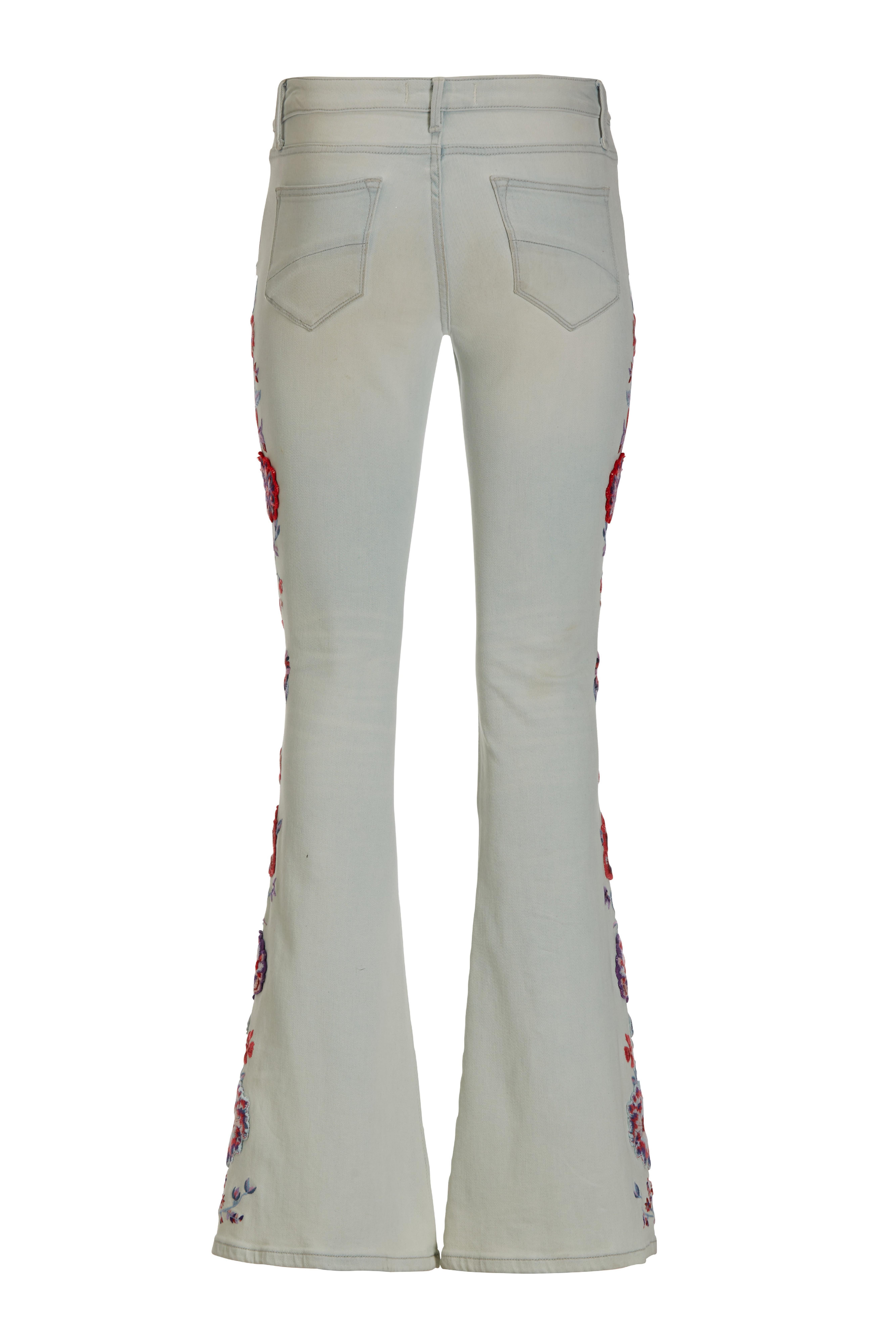 boston proper embroidered jeans