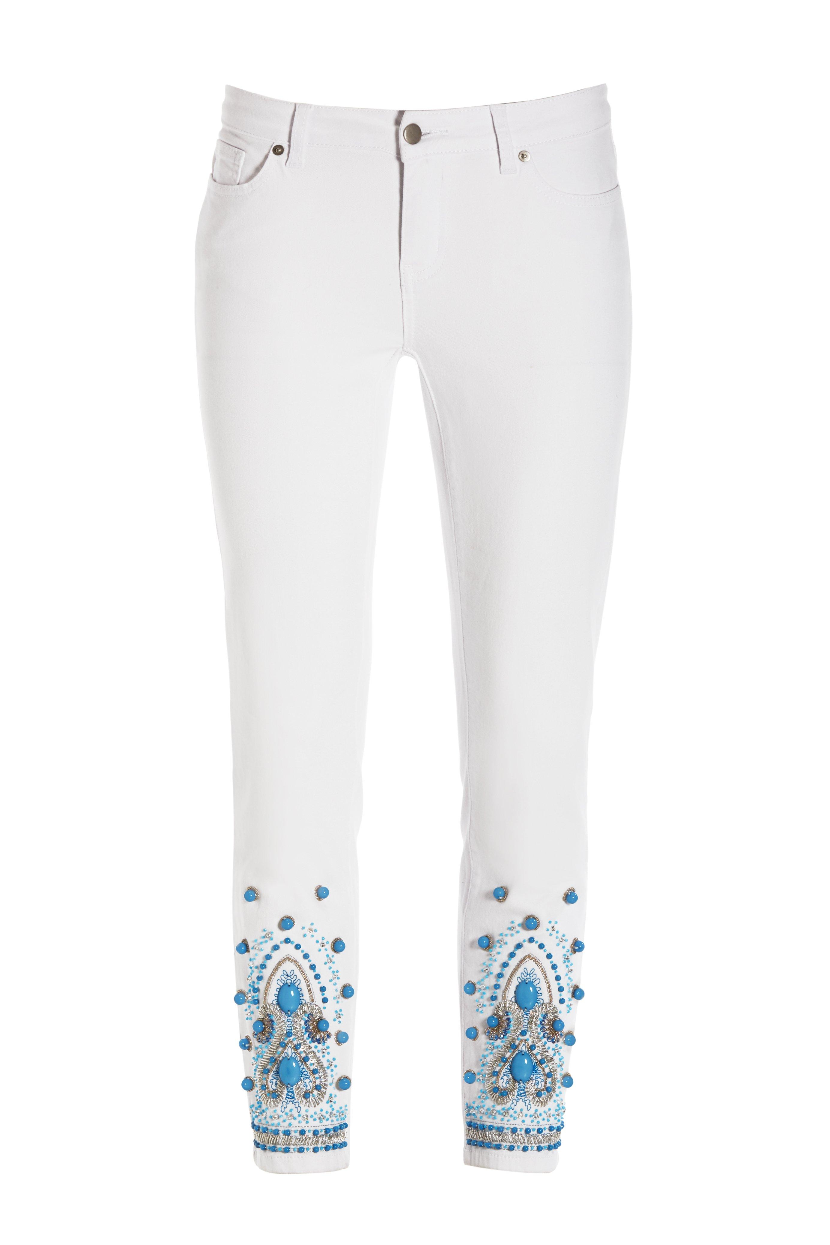 boston proper embellished jeans