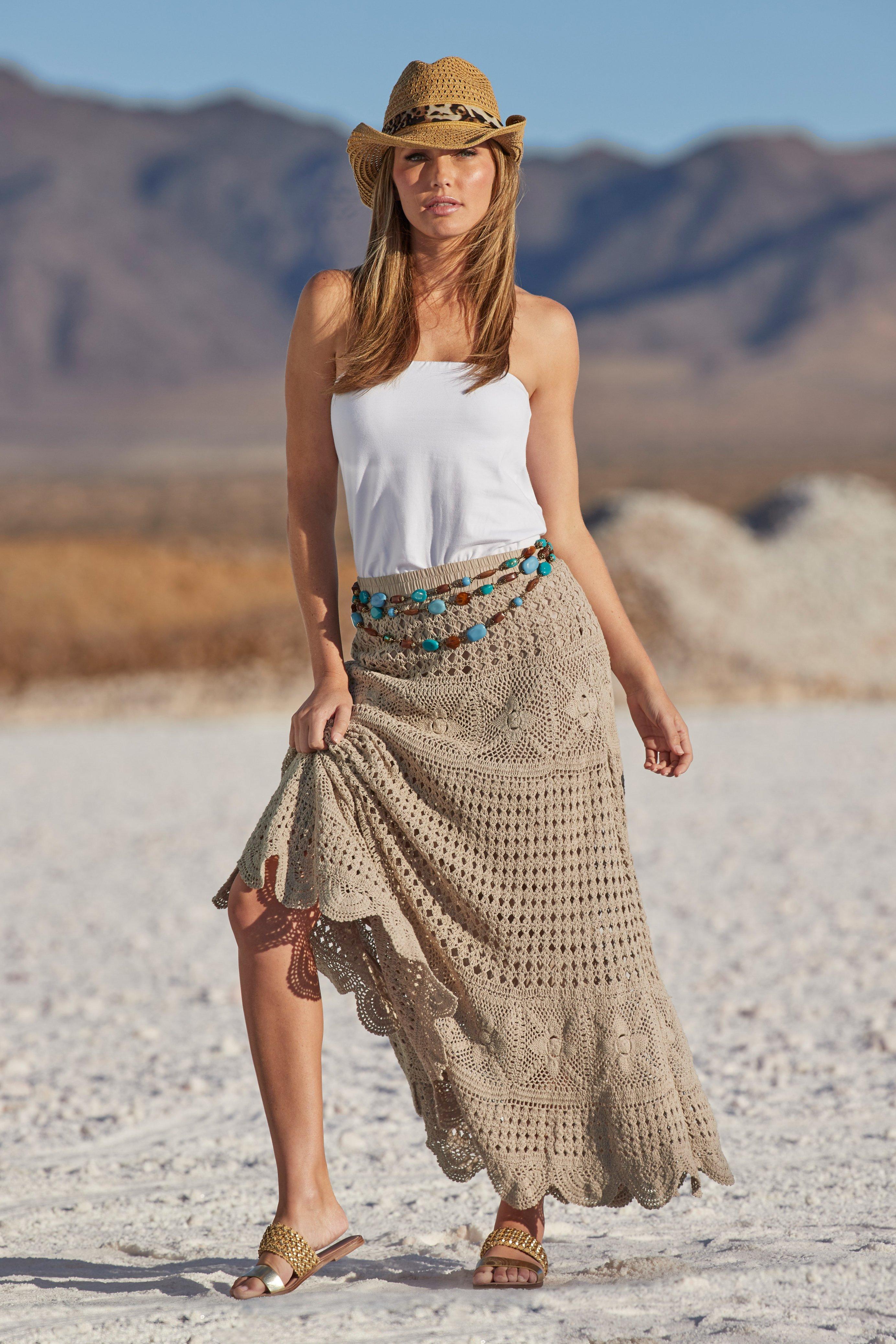 crochet skirt