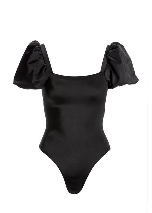 Palma Papier Puff Sleeve One Piece Swimsuit Boston Proper