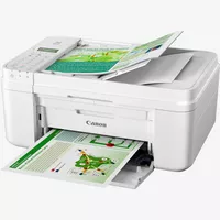 Canon PIXMA MX495 - Bianco Prodotto Vista frontale con vassoio carta estratto