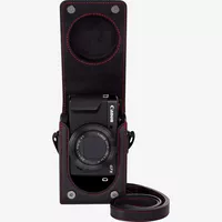 Custodia morbida per fotocamere Canon DCC-1880 Prodotto Aperto con fotocamera visibile
