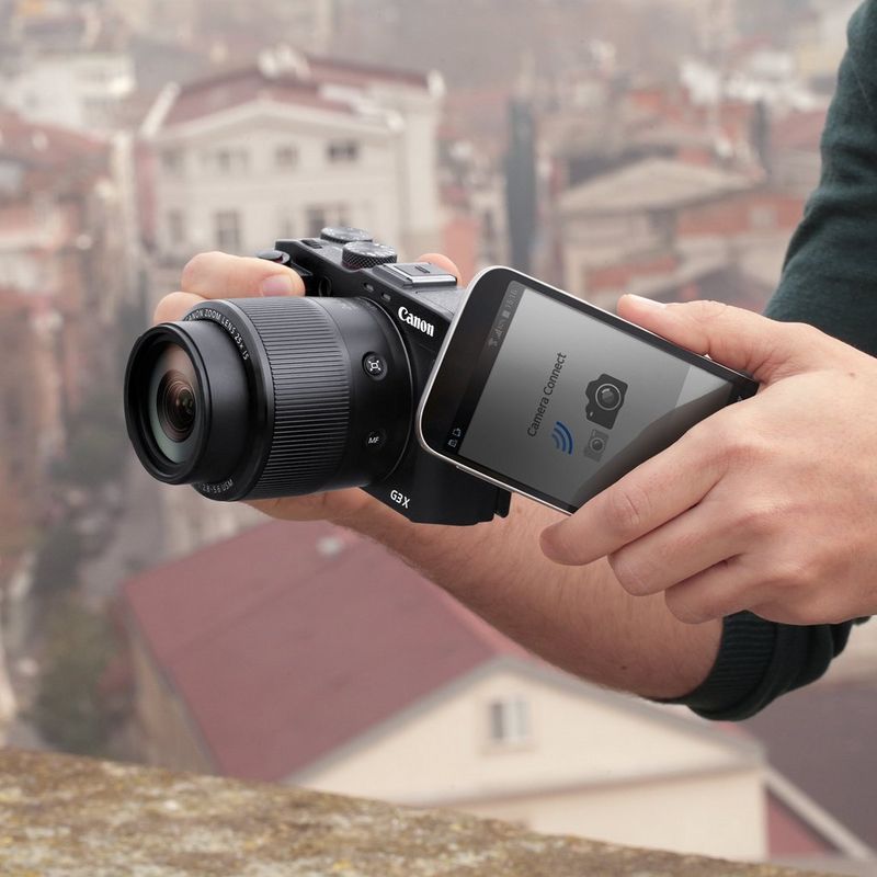 Canon PowerShot G3 X connecting camera connect app with camera