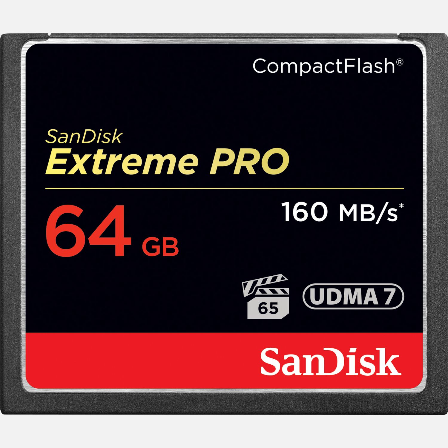 Image of Scheda di memoria SanDisk Extreme PRO CompactFlash, 160 MB/s, 64 GB