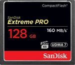 Canon Sandisk Extreme Pro Compactflash Geheugenkaart 160 Mbs 128 Gb canon kopen in de aanbieding