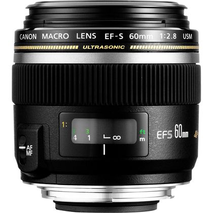 Canon EF-S 60mm f/2.8 Macro USM Objektiv in Abgesetzt — Canon  
