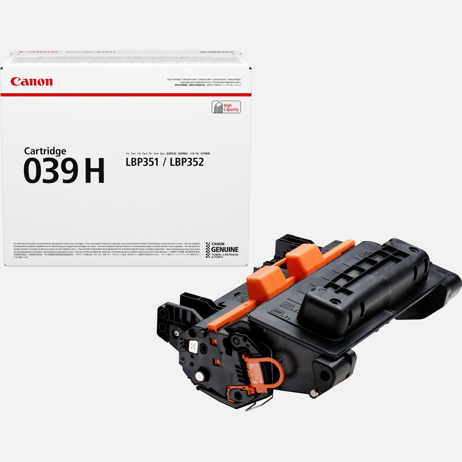 Image of Cartuccia toner a resa elevata Canon 039H