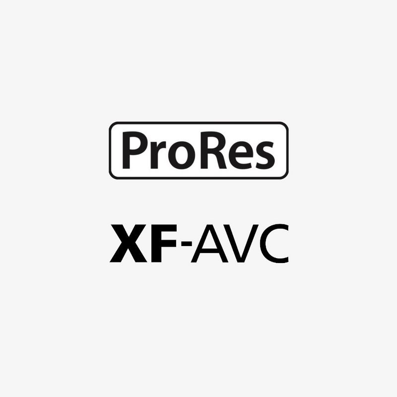 Internal ProRes or XF-AVC recording