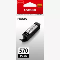 Canon PGI-570PGBK Pigment Black Ink Cartridge Product Front View