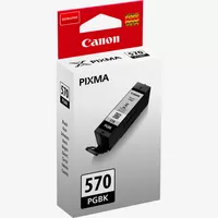 Canon PGI-570PGBK Pigment Black Ink Cartridge Product Left View