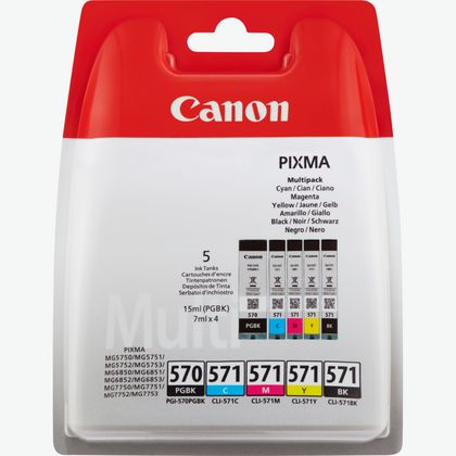 Canon imprimante multifonctionenpixma ts5050 noirejet dencrea4wifiecran 7  5cmlecteur cartes sd5 cartouch - La Poste