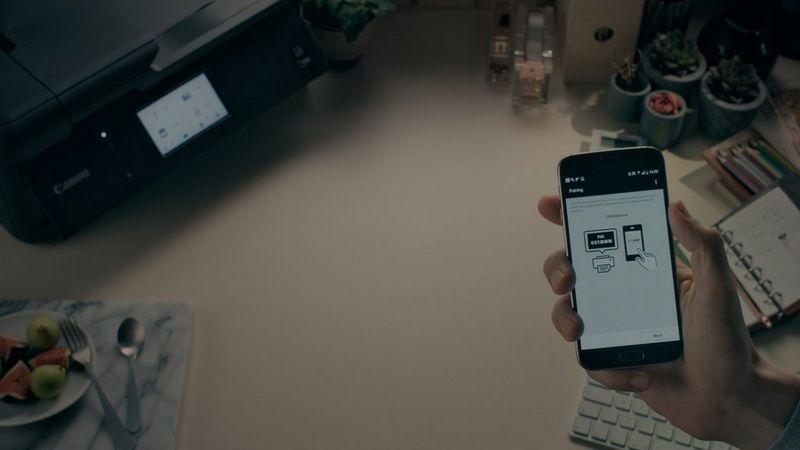 how to connect to canon printer from phone