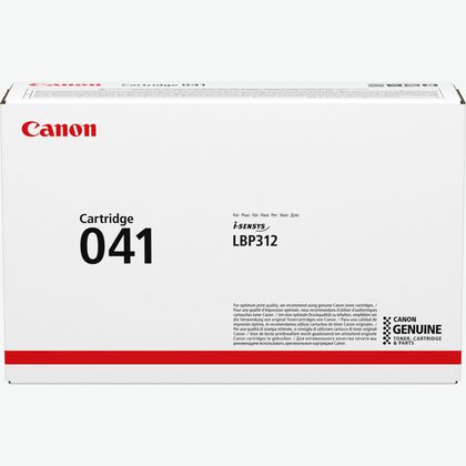 Image of Canon 041BK Black Toner Cartridge
