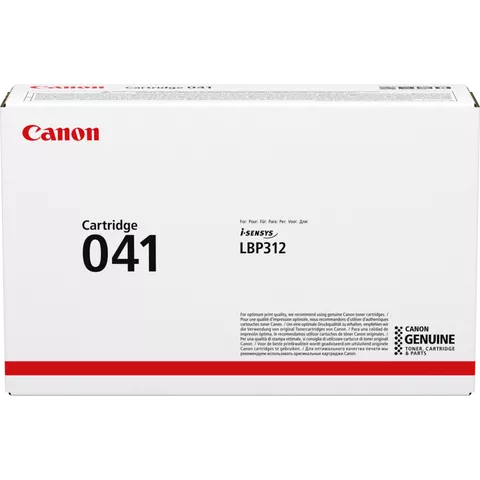 Canon 041BK Black Toner Cartridge