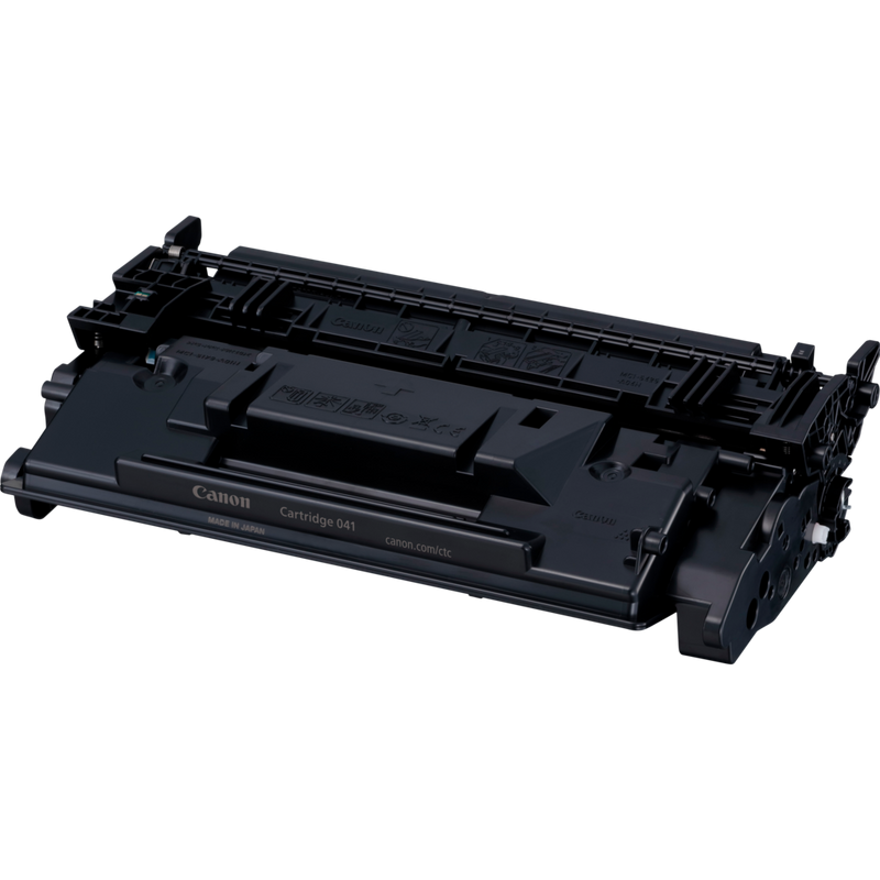 Canon 041BK Black Toner Cartridge Product Front Left View
