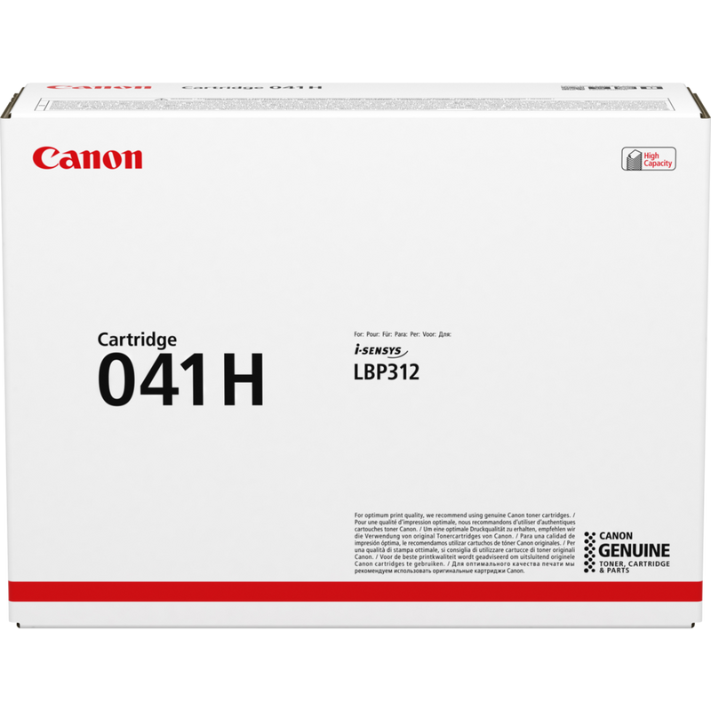 

Canon 041H High Yield Black Toner Cartridge