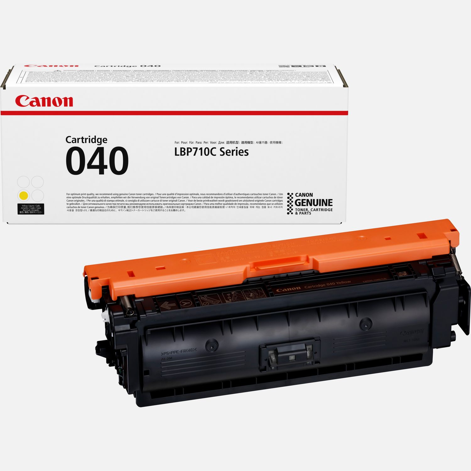 Canon 040Y Yellow Toner Cartridge — Canon UK Store