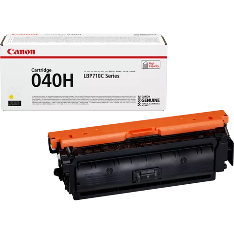 Canon 040H High Yield Yellow Toner Cartridge