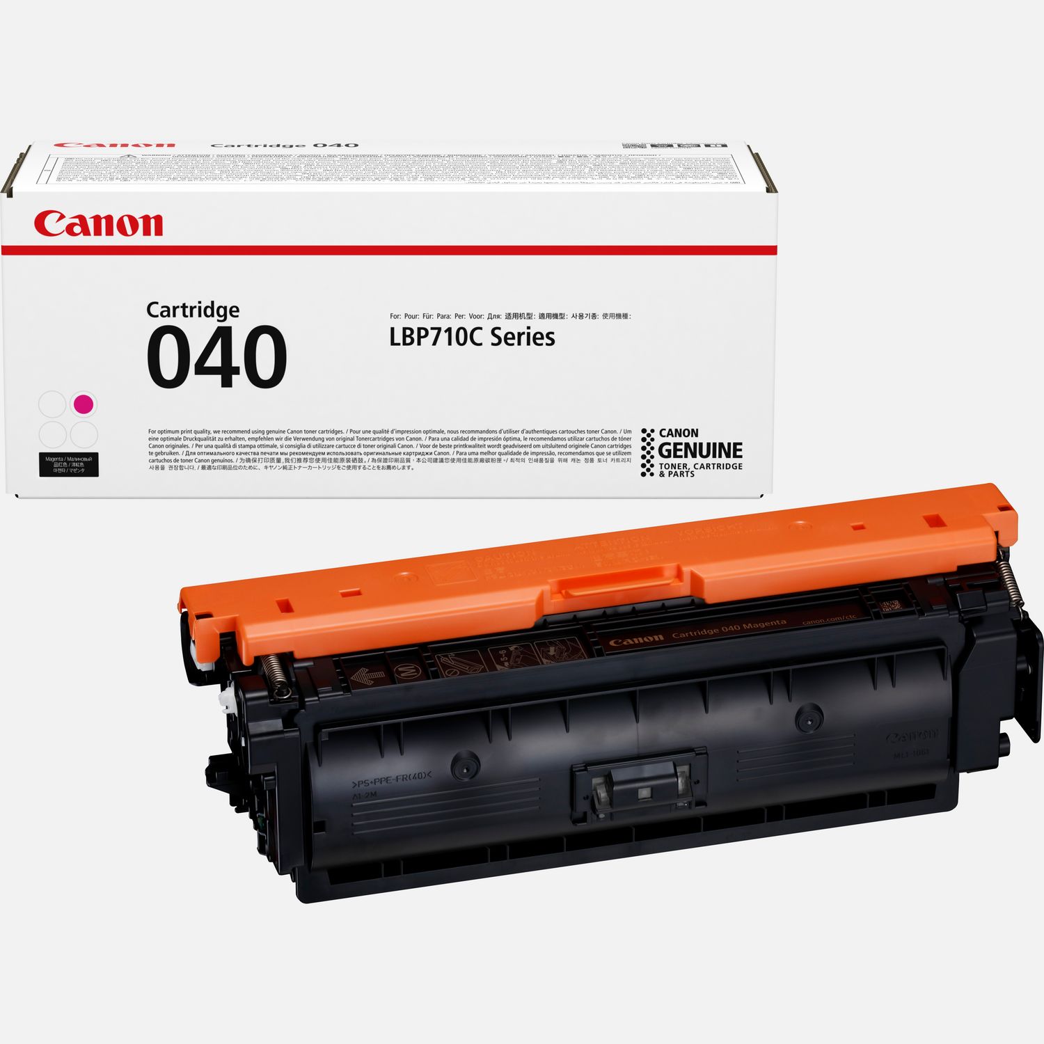 Cartouche toner magenta Canon 040M