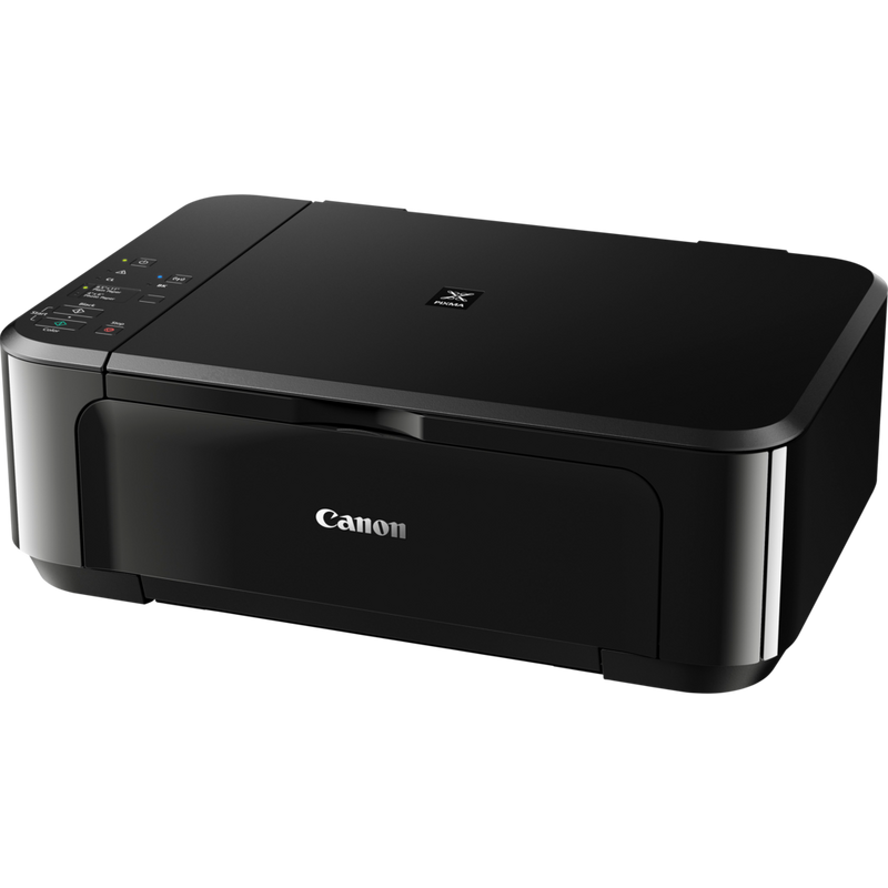 Canon PIXMA MG3650S Tintenstrahl-Multifunktionssystem, Schwarz Produkt Schrägansicht von vorne