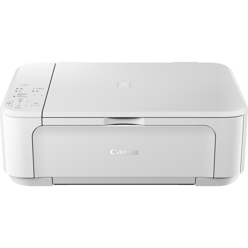 Canon PIXMA MG3640S All-In-One inkjet printer, White Product Front View