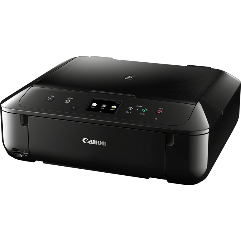Canon PIXMA MG6850 - Black Product Front Slant View