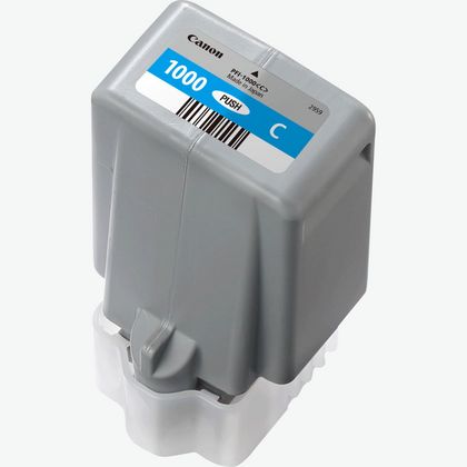 Image of Canon PFI-1000C Cyan Ink Cartridge