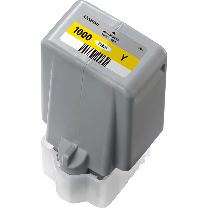

Canon PFI-1000Y Yellow Ink Cartridge