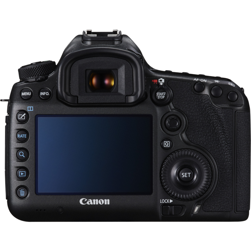 Canon EOS 5DS Gehäuse Produkt Rückansicht
