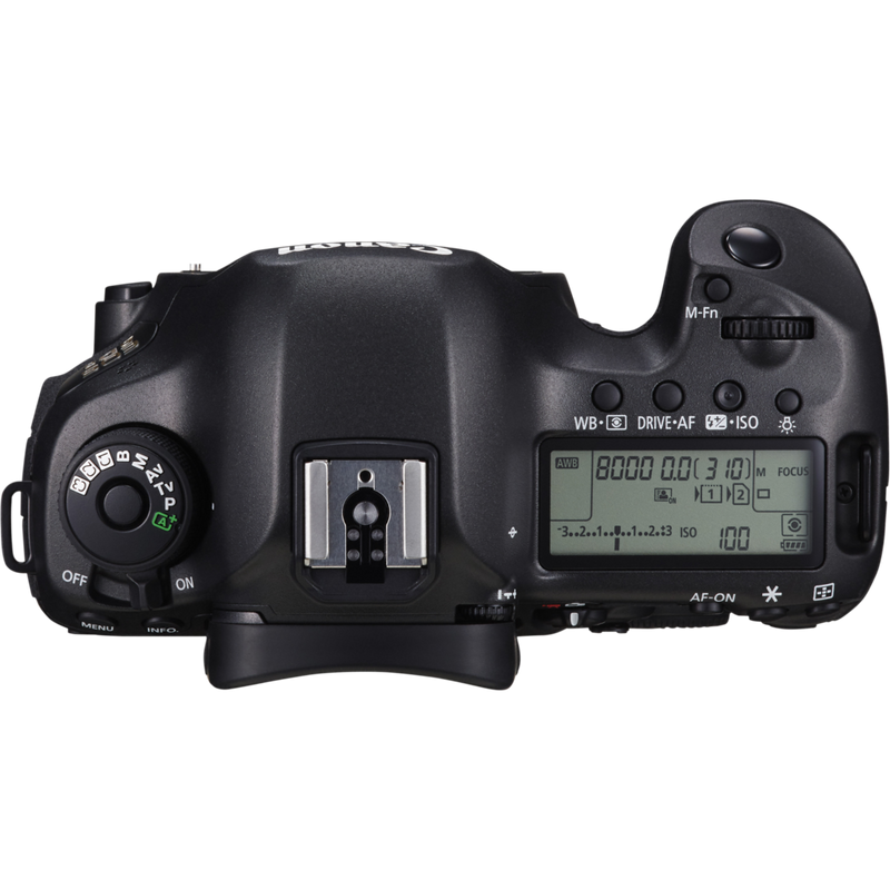 Canon EOS 5DS Gehäuse Produkt Ansicht von oben