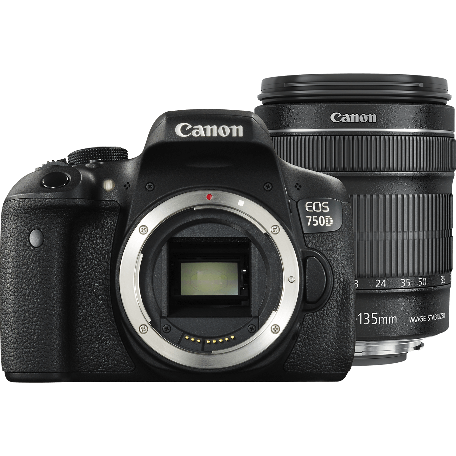 Canon EOS 750D + 18-135mm IS STM Objektiv in WLAN-Kameras — Canon ...