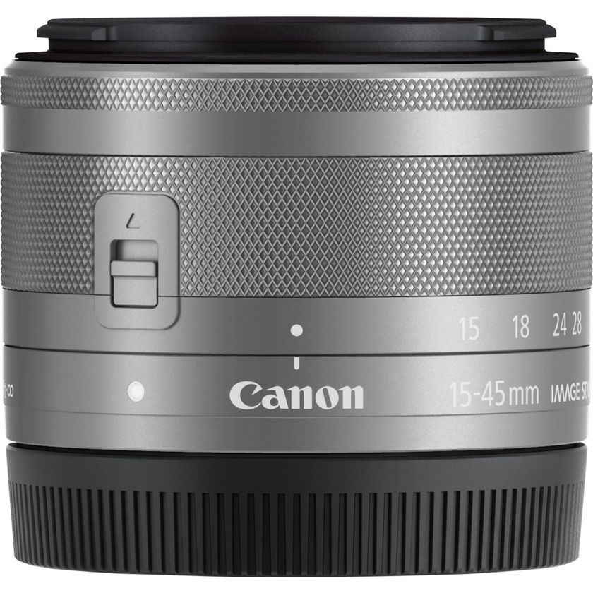 Buy Canon EF-M 15-45mm f/3.5-6.3 IS STM Lens - Silver Buy Canon EF-M 15-45mm f/3.5-6.3 IS STM Lens - Silver