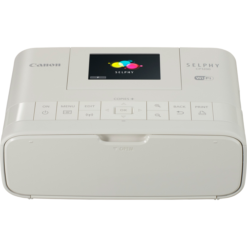 Canon SELPHY CP1200 - White Product Front View