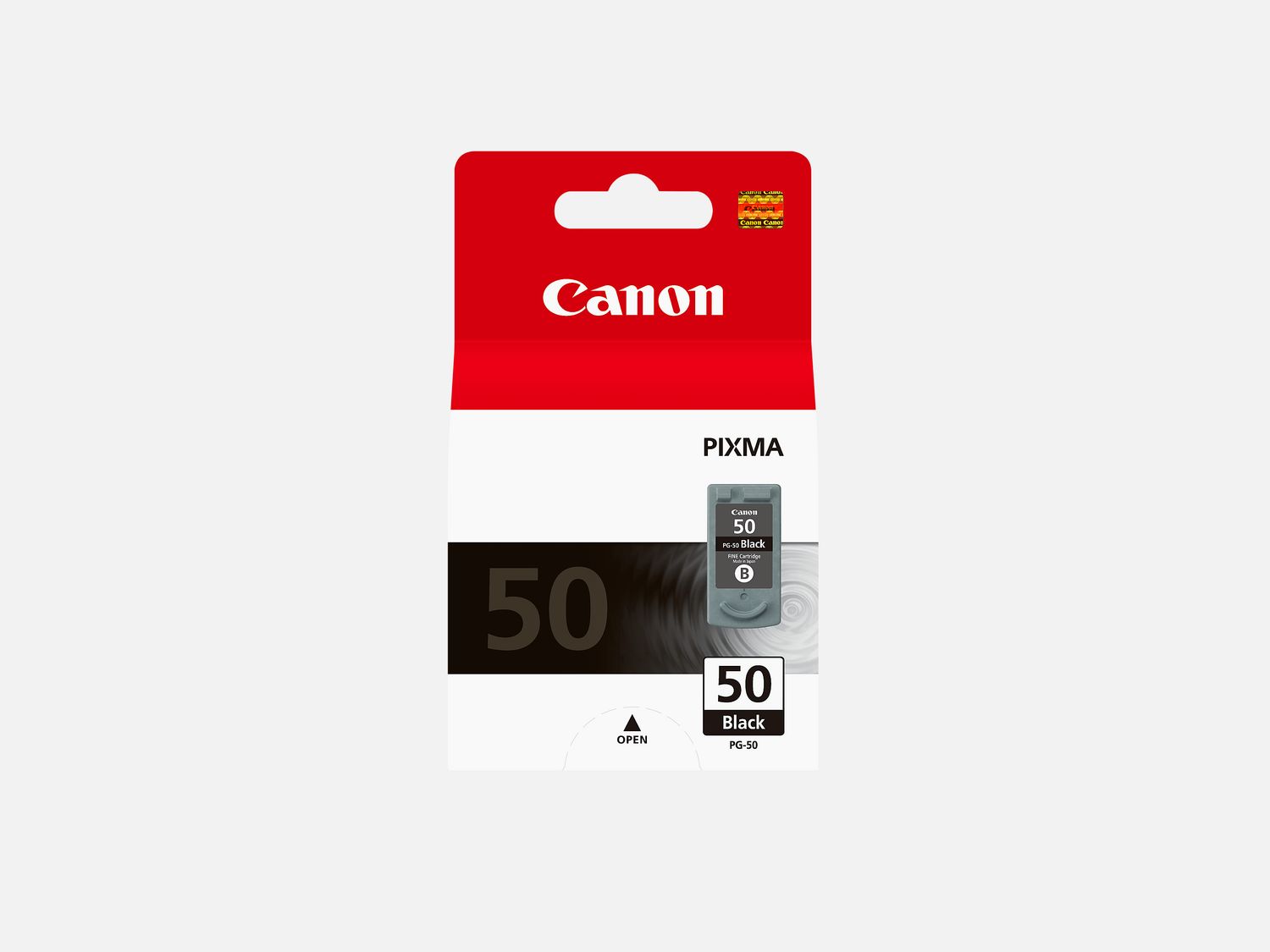 Cartouche d'encre noire haut rendement Canon PG-50BK