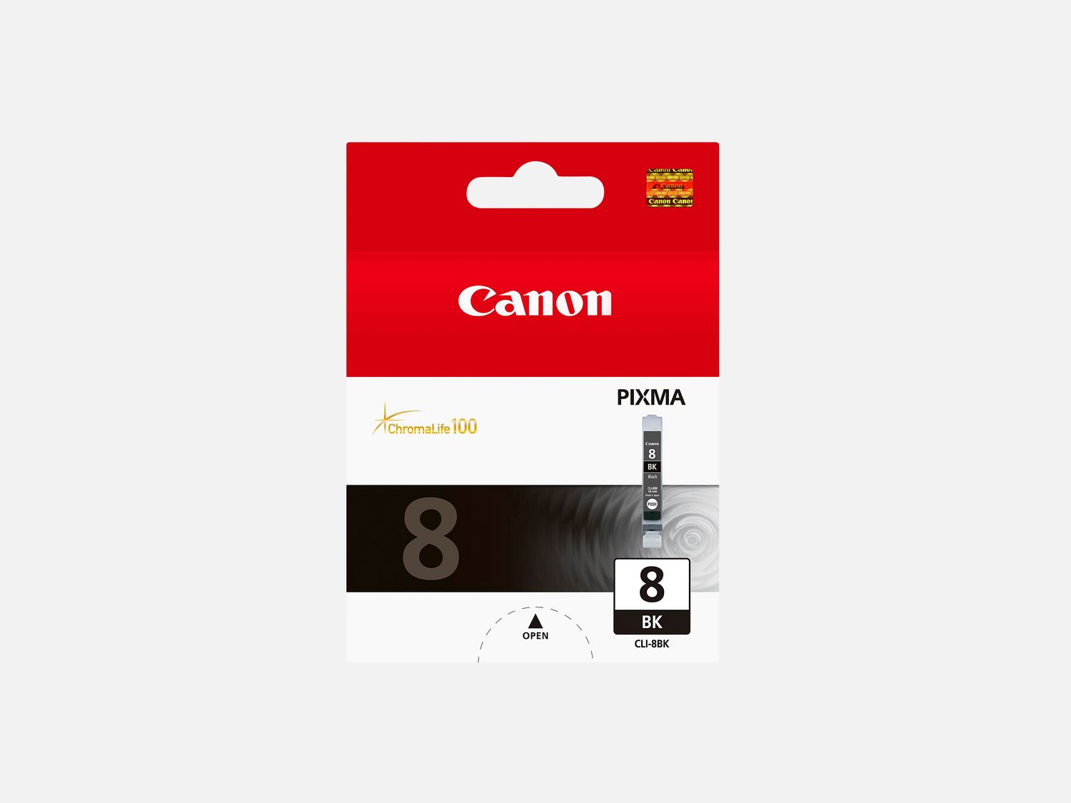 Cartouche d'encre noire Canon CLI-8BK