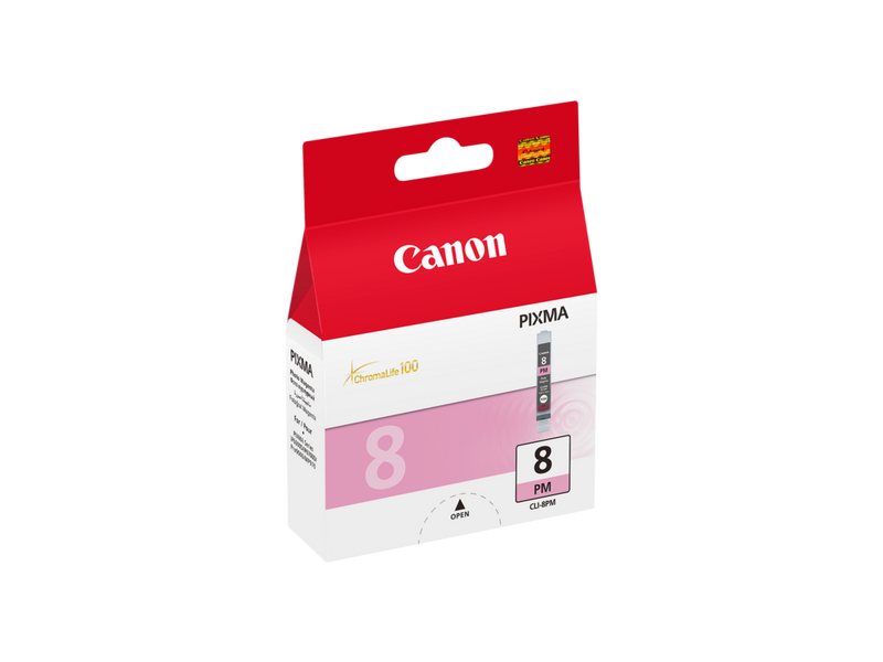 Canon CLI-8PM Photo Magenta Ink Cartridge Product Left View