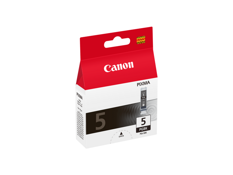 Canon PGI-5BK Black Ink Cartridge Product Left View