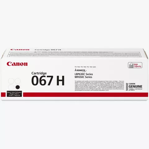 Canon 067H Black Toner Cartridge