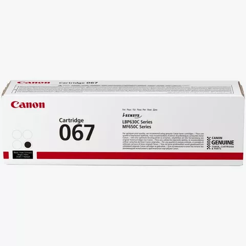 Canon 067 Black Toner Cartridge