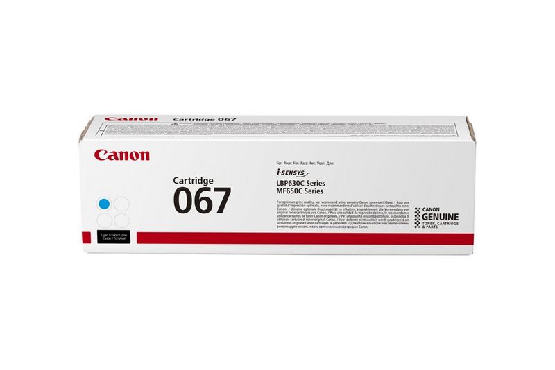 

Canon 067 Cyan Toner Cartridge