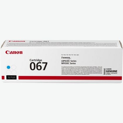 Canon 067 Cyan Toner Cartridge — Canon UK Store